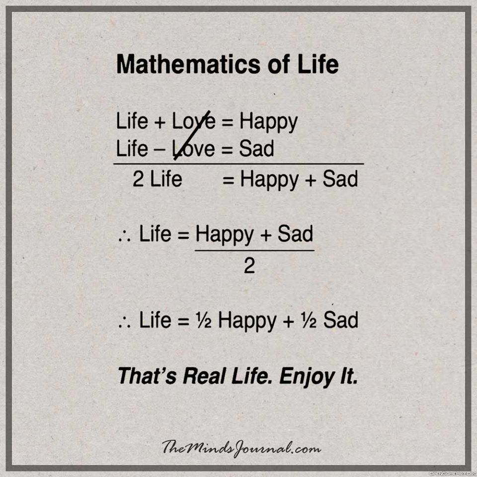 mathematics of life