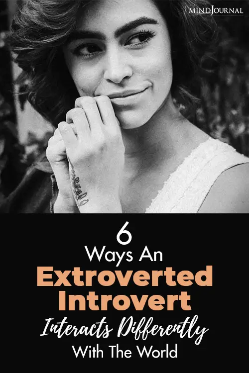 Extroverted Introvert Interacts Differently pin