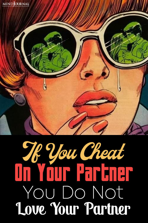 If You Cheat On Partner pin