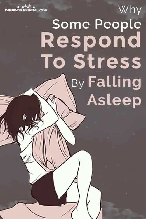 Stress Comes Sleepiness People Fall Asleep When Stressed pin
