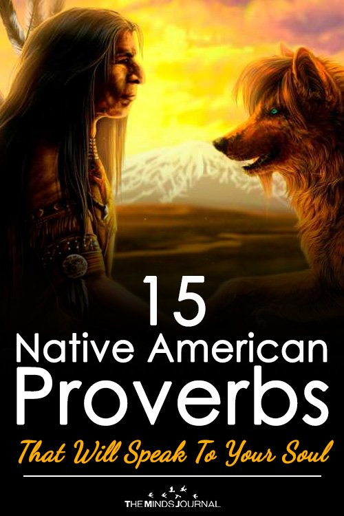 native american proverbs