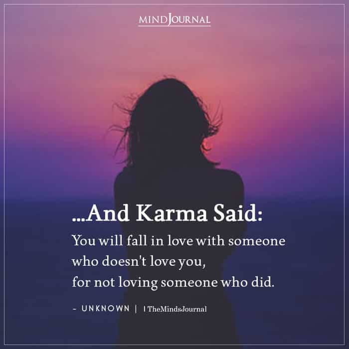 karma said