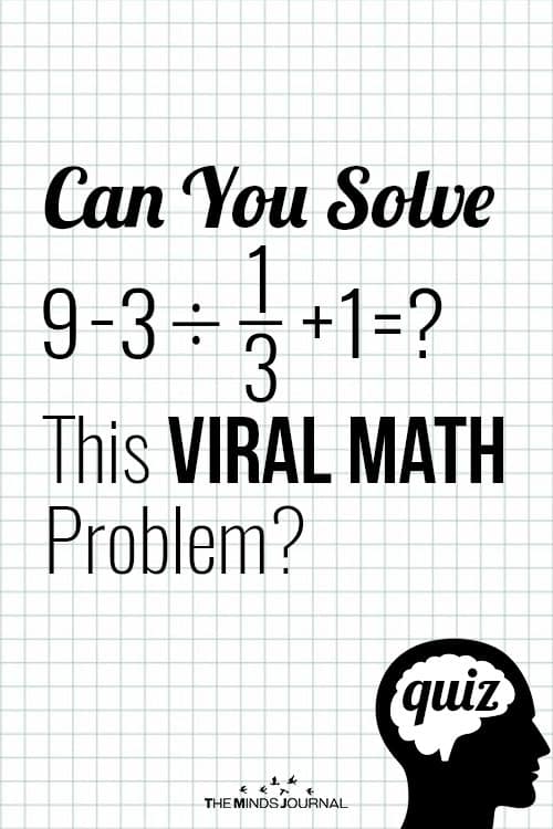 Can You Solve This Viral Math Problem