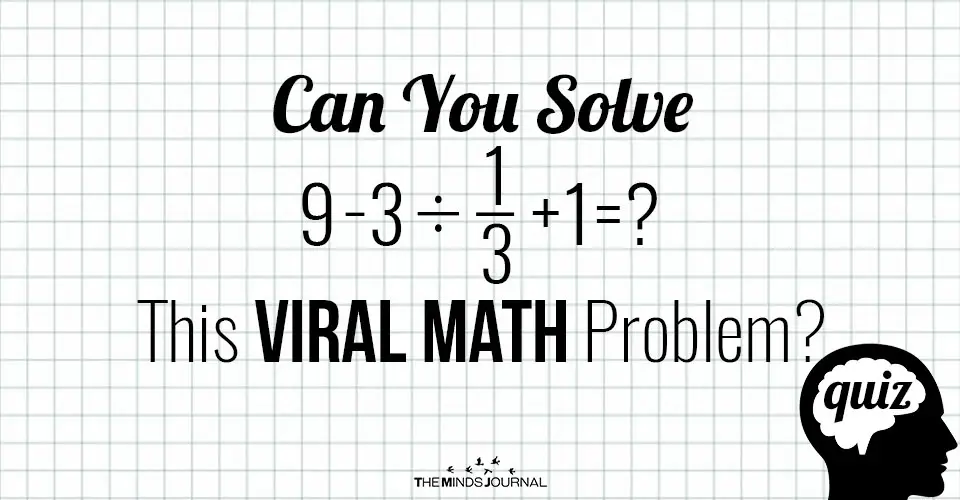 Can You Solve This Viral Math Problem? Quiz