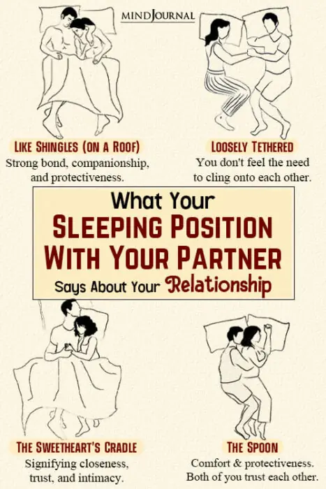 Couple Sleeping Positions They Mean About Relationship pin