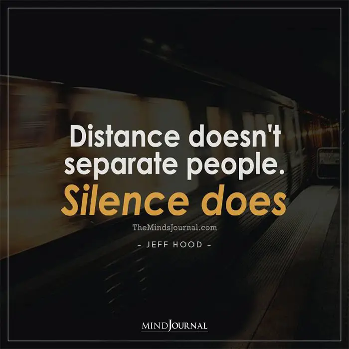 Distance Doesnt Separate People