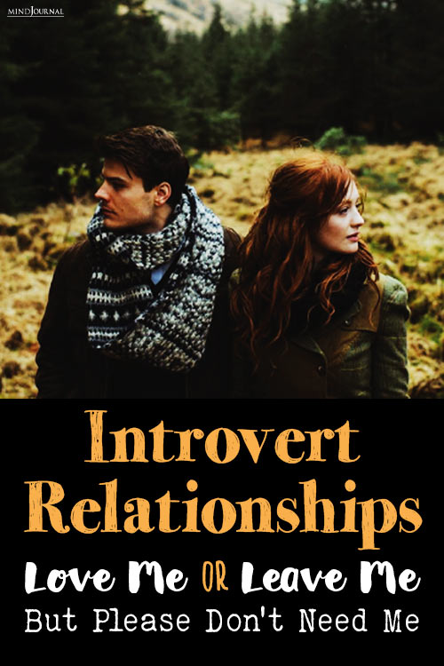 Introvert Relationships pin