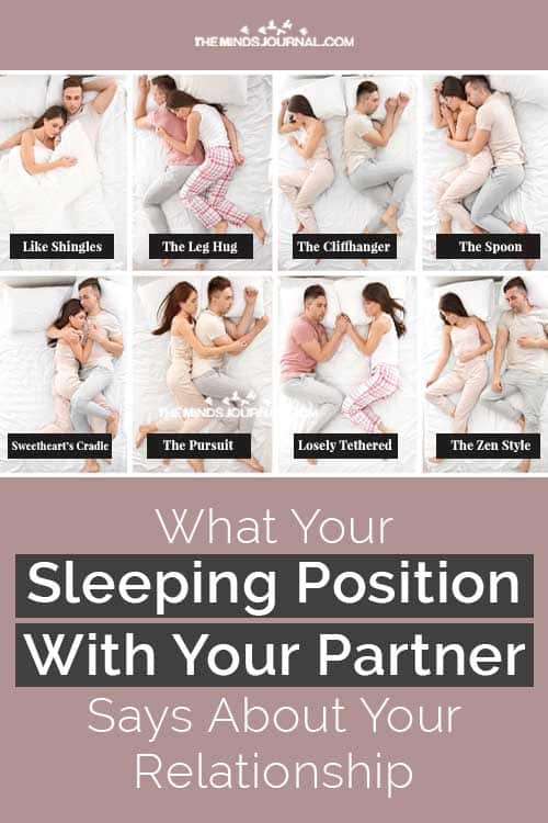 Couple sleeping positions Pin