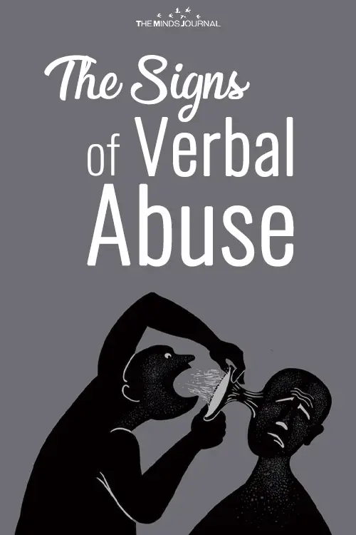 The Signs of Verbal Abuse