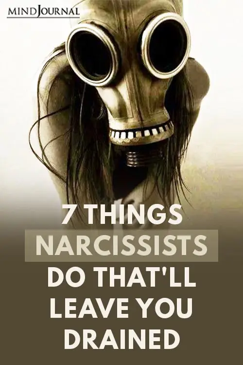 Things Narcissists Do Leave You Drained pin