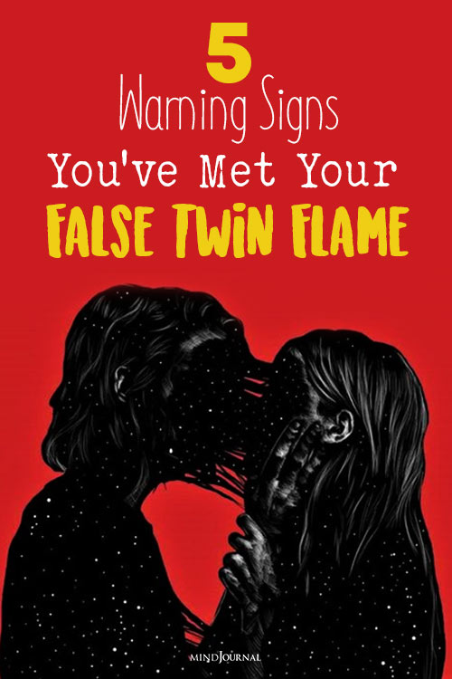 Warning Signs Met False Twin Flame pin