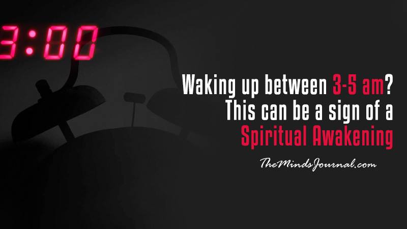 Waking Up Between 3-5 am Can Be A Sign Of Spiritual Awakening