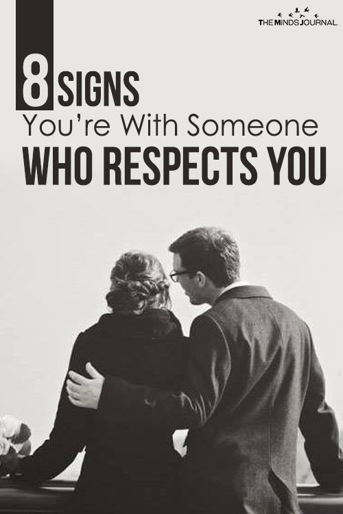 8 SIGNS OF RESPECT IN A RELATIONSHIP