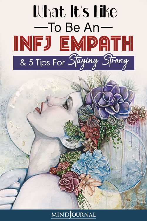 Be An INFJ Empath Tips pin