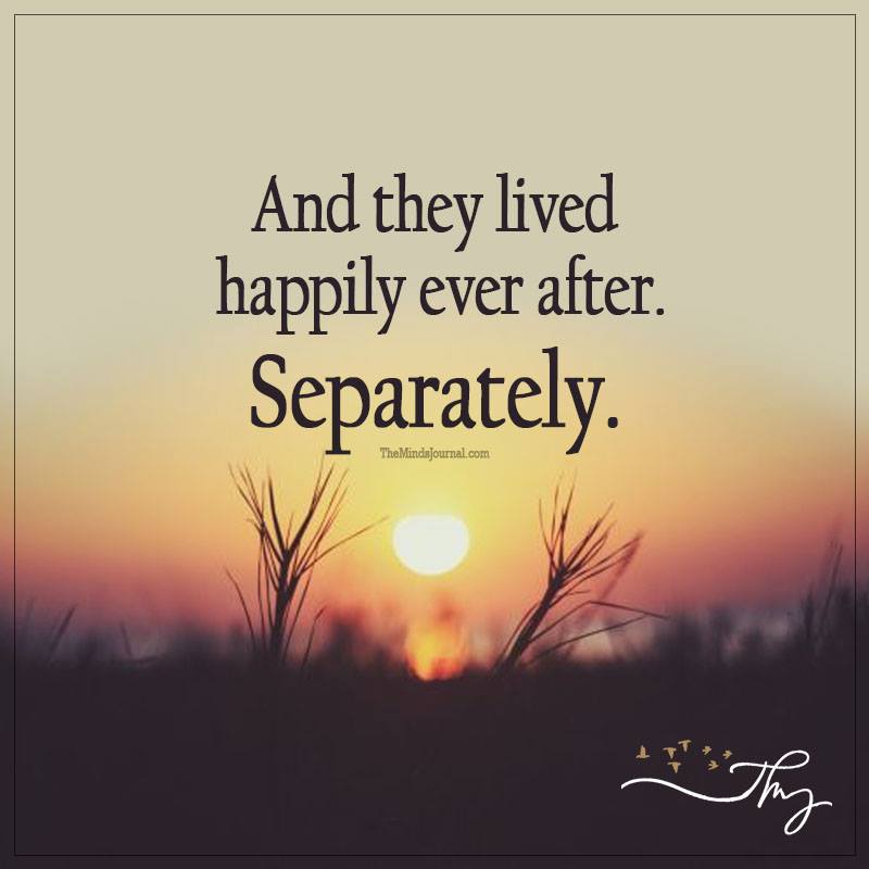 And they lived happily ever after.
