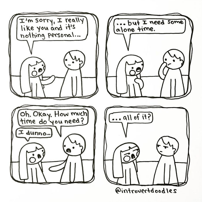 introvert comics