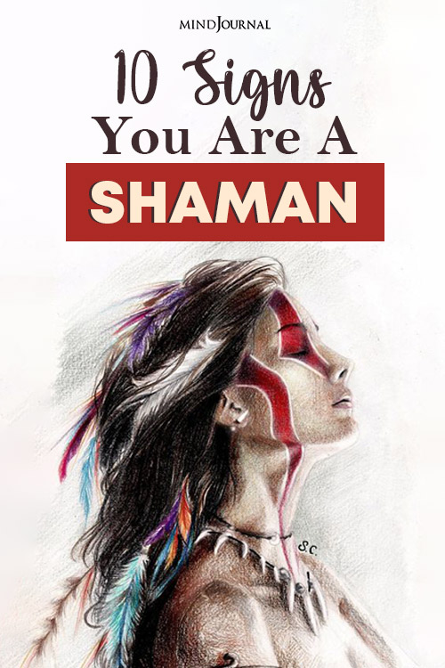 signs you are a shaman pin