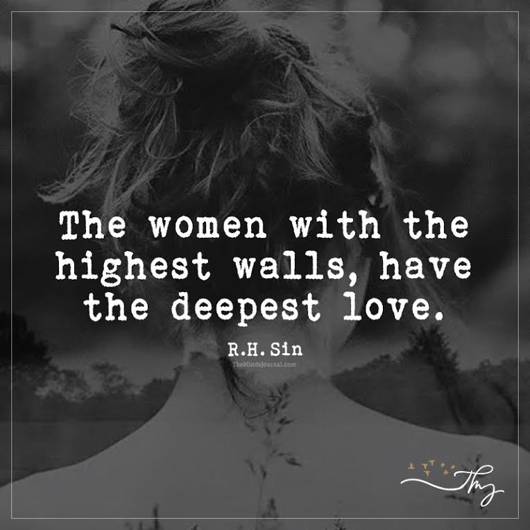 The Women with the highest walls