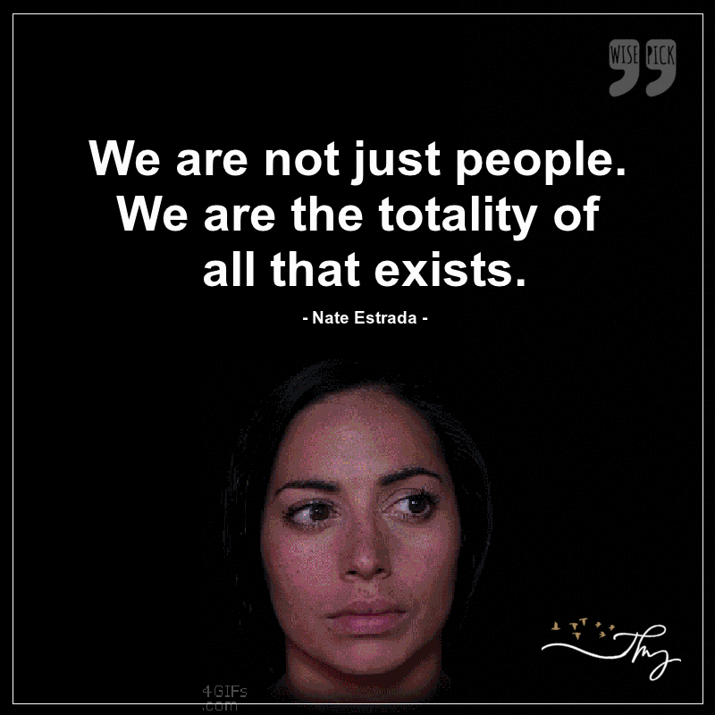 We are not just people