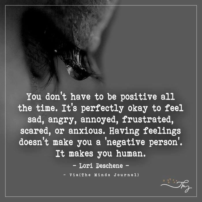 toxic positivity