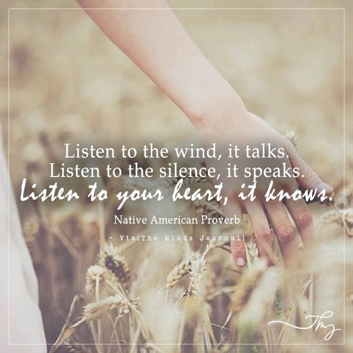 Listen To The Wind, It Talks