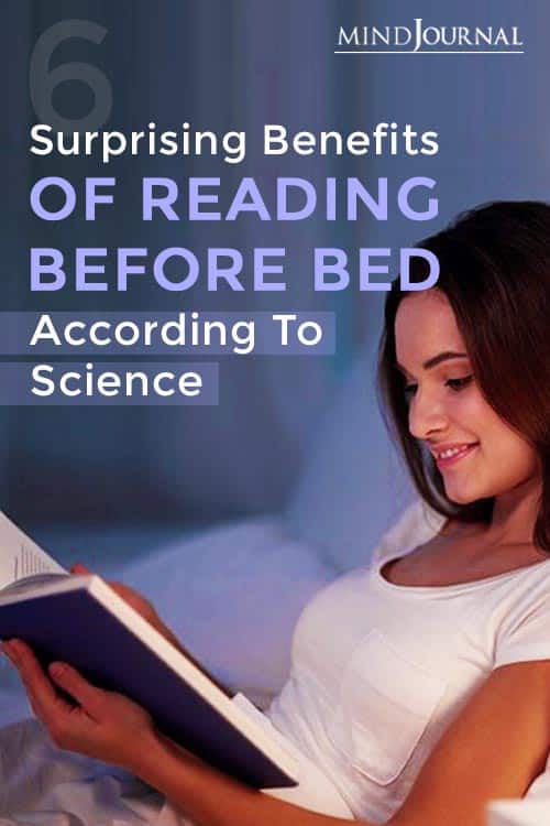 Benefits Reading Before Bed Pin