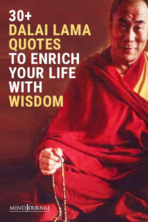 Dalai Lama Quotes Wisdom Pin