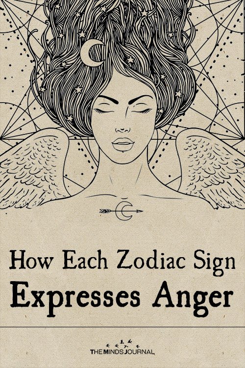 The Way Zodiacs Express Anger 
