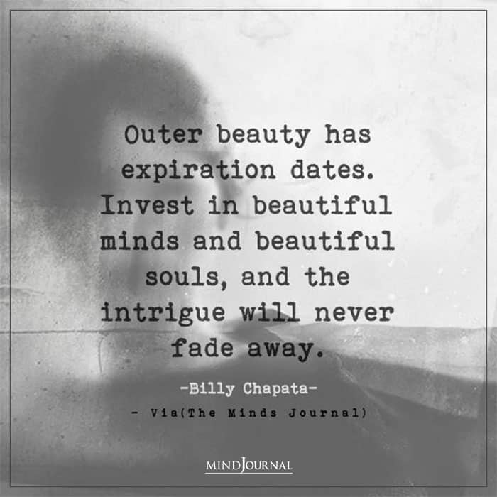 Outer Beauty Has Expiration Dates