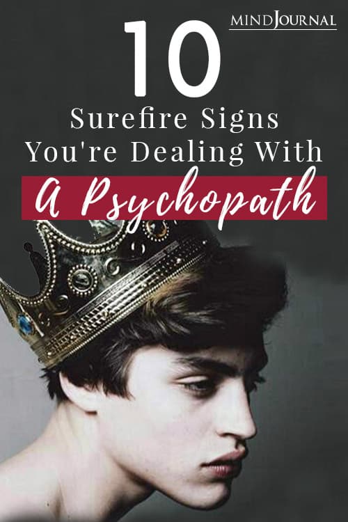 Signs Dealing With Psychopath Pin