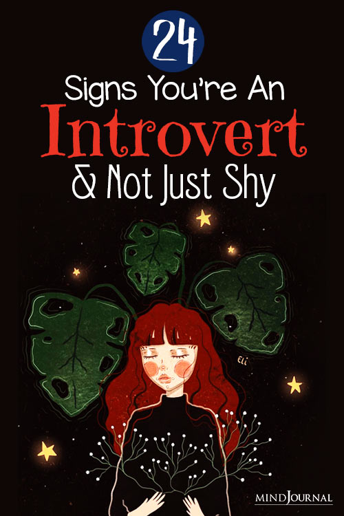 Signs You Are Introvert Not Just Shy pin