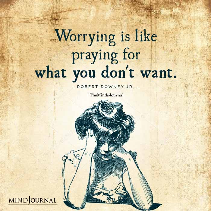 Worrying Is Like Praying
