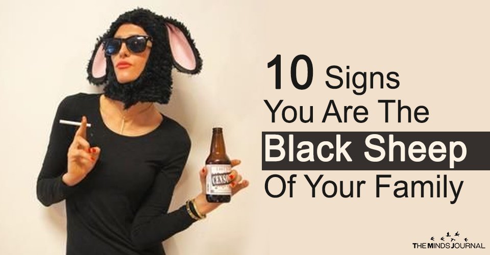 10 Signs You Are The Black Sheep Of Your Family