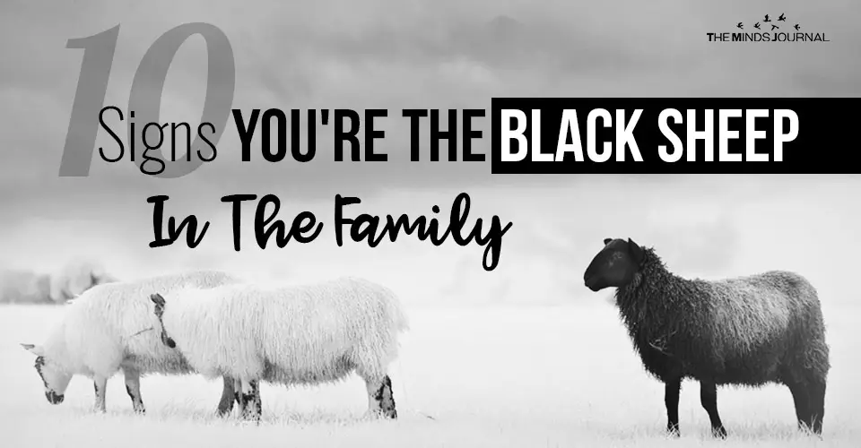 Being A Black Sheep In The Family: 10 Clear Signs