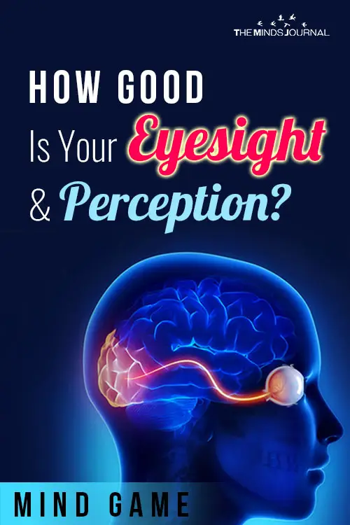 How Good Is Your Eyesight And Perception