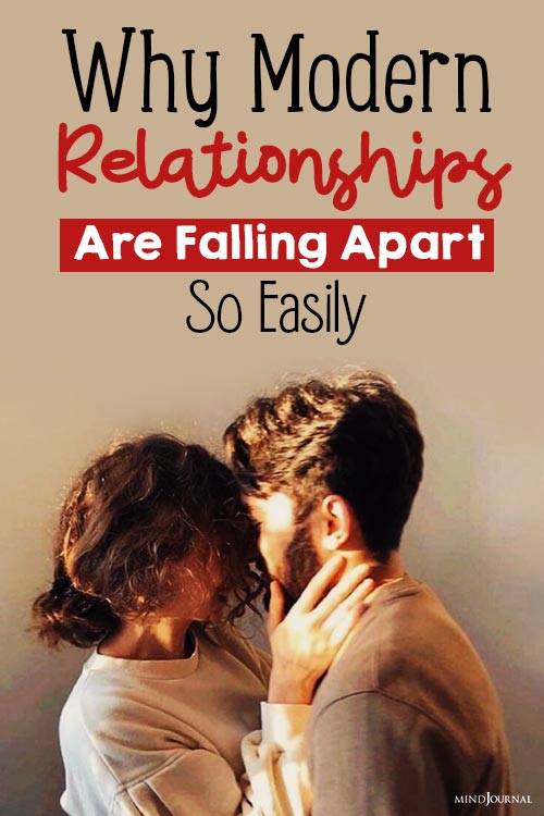 Modern Relationships Falling Apart Easily pin