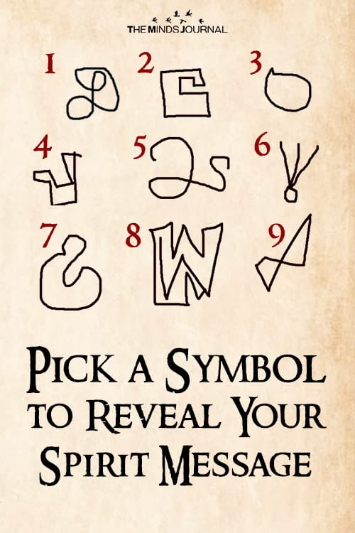 Pick a Symbol to Reveal Your Spirit Message