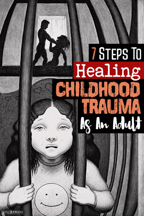 Steps Healing Childhood Trauma Adult pin