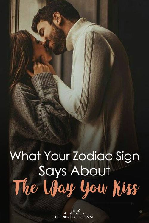 The Way Zodiac Signs Kiss