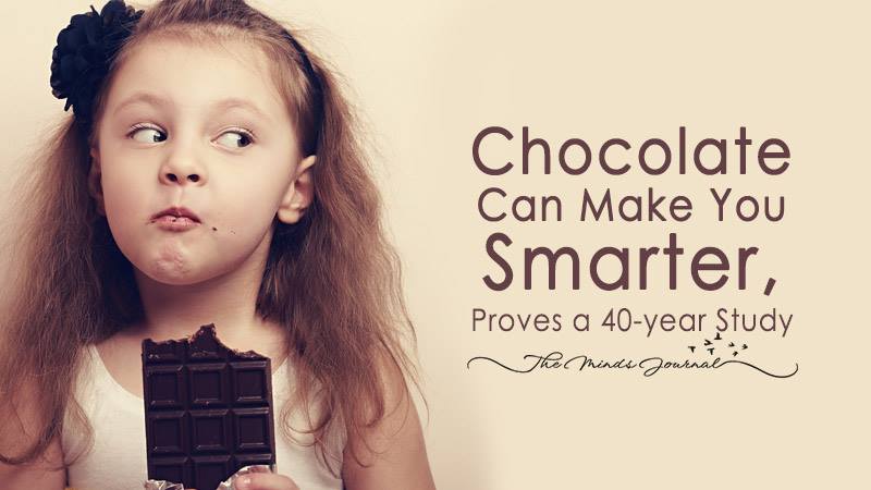 Chocolate Can Make You Smarter, Proves a 40-year Study