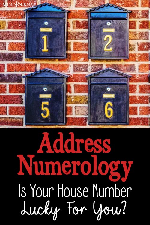 Address Numerology pin