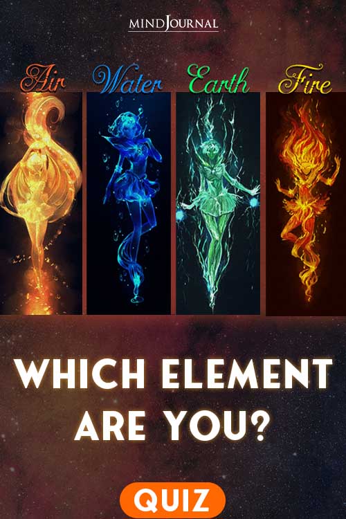 Air Water Earth or Fire Which Element Are You pin