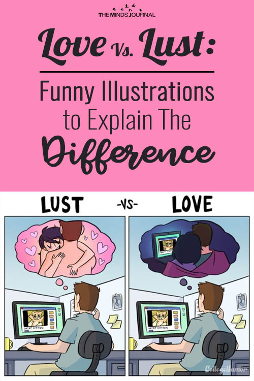 Love Vs. Lust: Funny Illustrations to Explain The Difference