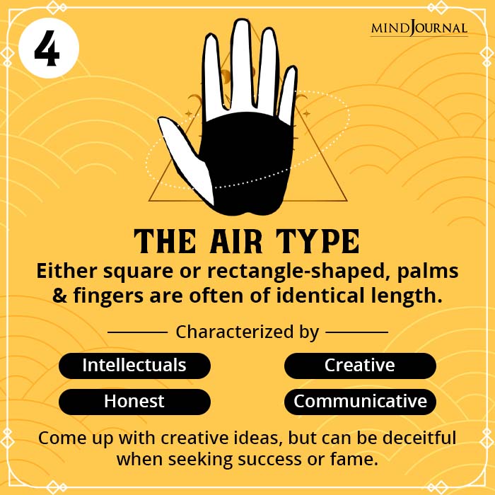 Palm Reading Hand Shape Reveals Personality Air Type