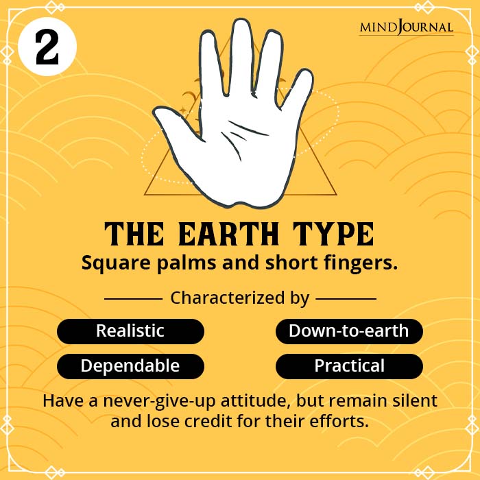 Palm Reading Hand Shape Reveals Personality Earth Type