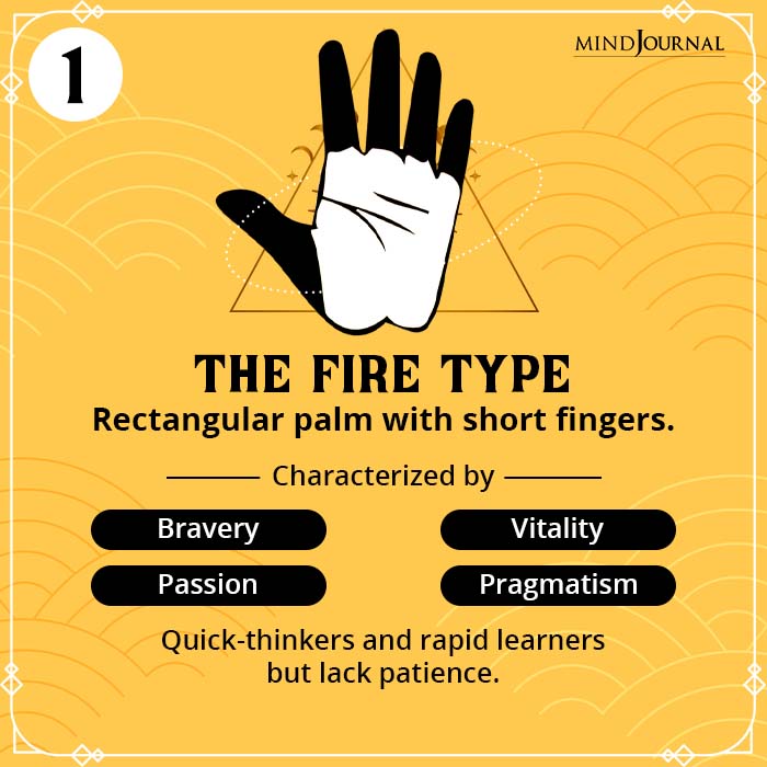 Palm Reading Hand Shape Reveals Personality Fire Type