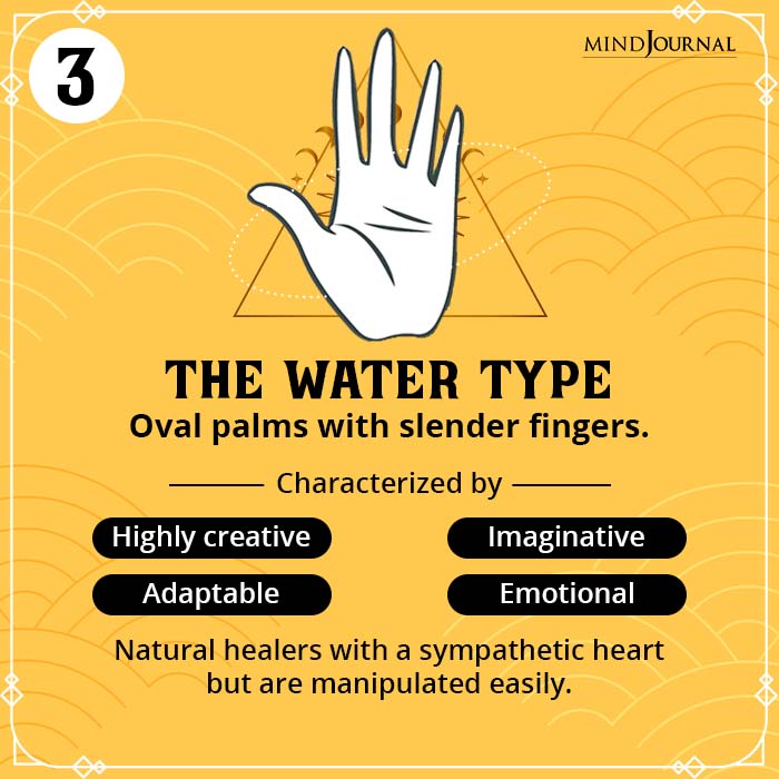 Palm Reading Hand Shape Reveals Personality Water Type