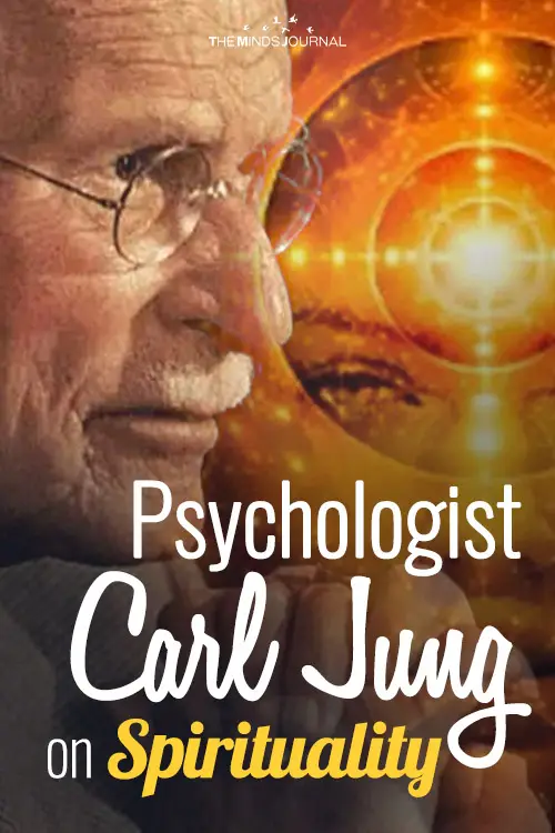 Psychologist Carl Jung on Spirituality pin