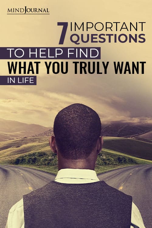 Questions Help Find What Truly Want In Life pin