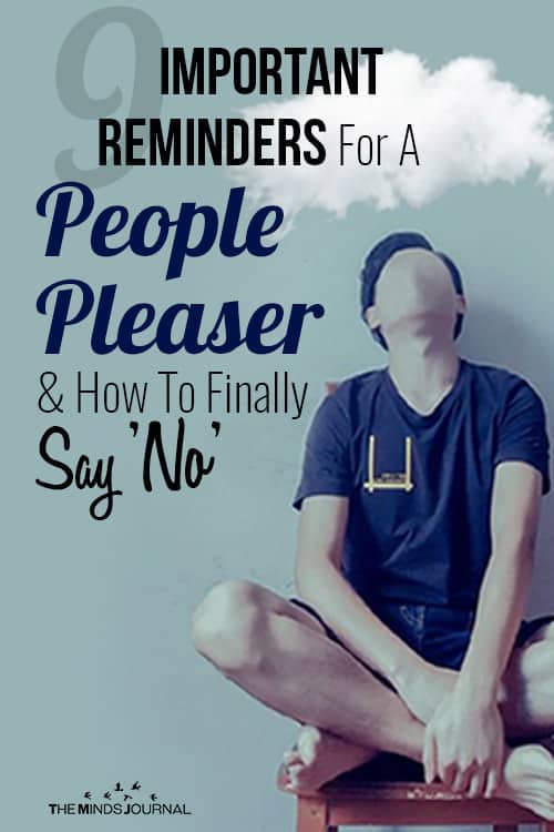 Reminders For People Pleaser pin